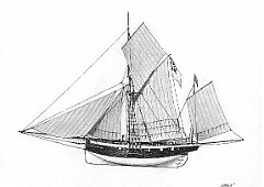 GB - 'Eagle' (1844) - Cutter della Coast Guard 